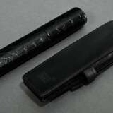 2 Various original black Montblanc cases: 1x embos… - photo 2