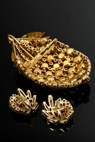 3 Pieces of vintage costume jewellery, cast metal … - photo 3 3 Pieces of vintage costume jewellery, cast metal … - photo 3