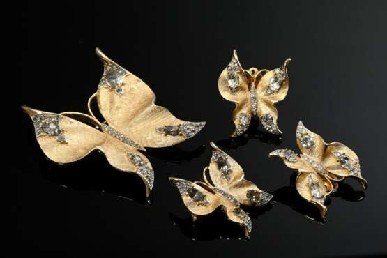 4 Pieces of vintage jewellery set ‘Tropical Butter… - photo 1