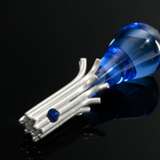 Futuristic Bunz platinum 950 pendant with large sy… - photo 2