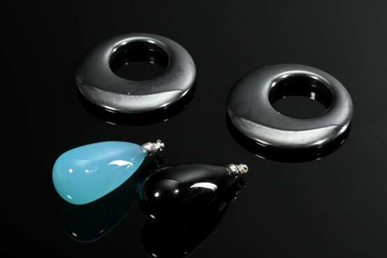 5 Various Wilm jewellery pieces: titanium necklace… - photo 4