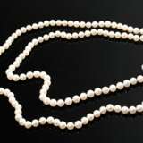 2 pieces of jewellery: endless white rose Akoya cu… - photo 5