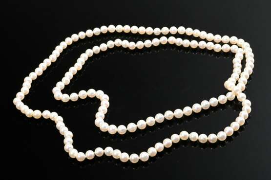 2 pieces of jewellery: endless white rose Akoya cu… - photo 5 2 pieces of jewellery: endless white rose Akoya cu… - photo 5