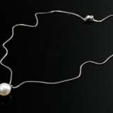 2 South Sea cultured pearl pendants in teardrop sh… - photo 1