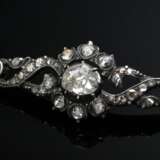 Antique delicate rose gold 585 bracelet with diamo… - photo 2