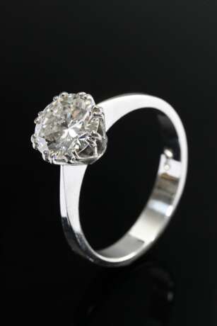 WG 750 ring with solitaire diamond (approx. 1.25 c… - фото 1 WG 750 ring with solitaire diamond (approx. 1.25 c… - фото 1