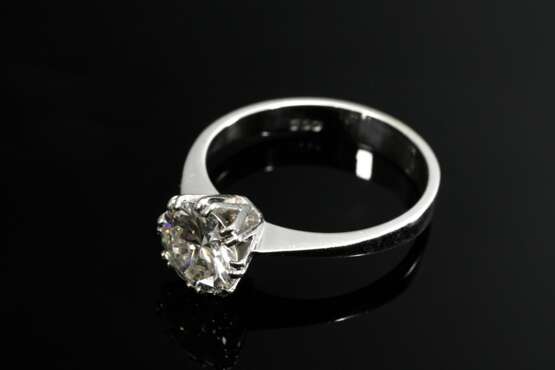 WG 750 ring with solitaire diamond (approx. 1.25 c… - фото 2 WG 750 ring with solitaire diamond (approx. 1.25 c… - фото 2
