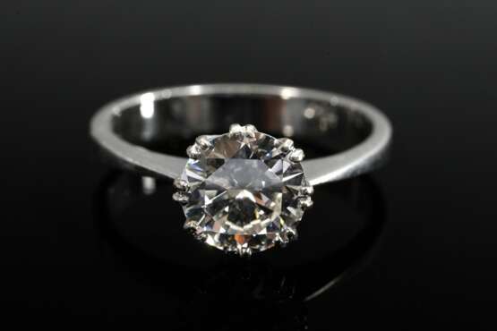 WG 750 ring with solitaire diamond (approx. 1.25 c… - фото 3 WG 750 ring with solitaire diamond (approx. 1.25 c… - фото 3