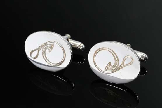 Pair of Tiffany cufflinks engraved with ‘vintage c… - photo 2 Pair of Tiffany cufflinks engraved with ‘vintage c… - photo 2