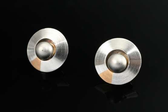 Pair of Bunz interchangeable stud earrings with pl… - photo 1