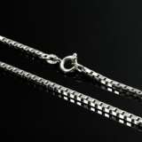 585 white gold Venetian chain, 9.8g, L. 43cm… - photo 1