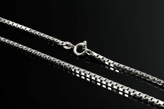585 white gold Venetian chain, 9.8g, L. 43cm… - photo 1 585 white gold Venetian chain, 9.8g, L. 43cm… - photo 1