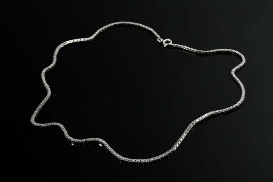 585 white gold Venetian chain, 9.8g, L. 43cm… - photo 2 585 white gold Venetian chain, 9.8g, L. 43cm… - photo 2