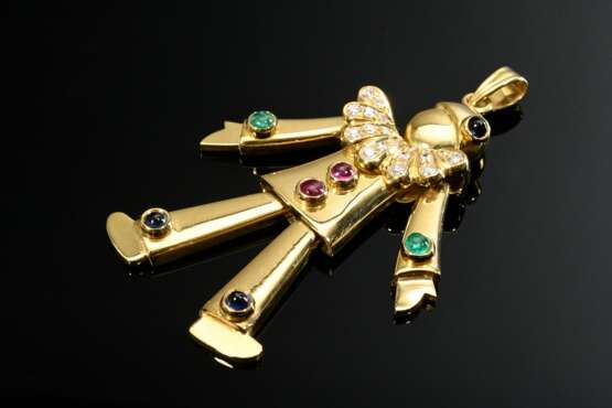 Movable ‘The best of Mommers’ yellow gold 750 pend… - photo 1 Movable ‘The best of Mommers’ yellow gold 750 pend… - photo 1