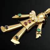 Movable ‘The best of Mommers’ yellow gold 750 pend… - photo 1