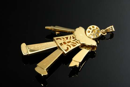 Movable ‘The best of Mommers’ yellow gold 750 pend… - photo 2 Movable ‘The best of Mommers’ yellow gold 750 pend… - photo 2