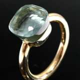 Pomellato rose gold 750 ‘Nudo’ ring with blue topa… - photo 1