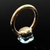 Pomellato rose gold 750 ‘Nudo’ ring with blue topa… - photo 4