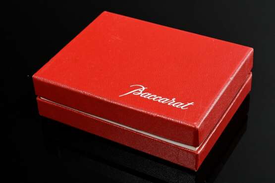 Baccarat ‘Coeur’ ear clips in yellow crystal glass… - photo 5 Baccarat ‘Coeur’ ear clips in yellow crystal glass… - photo 5