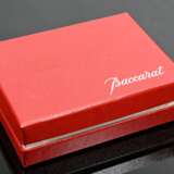 Pair of Baccarat ‘Coeur’ ear clips in black crysta… - фото 4