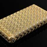 Elegantes Visitenkartenetui aus geflochtenen Weiß-… - Foto 3