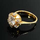 Gelbgold 750 Ring mit Brillant Solitär (ca. 1.53ct… - Foto 2