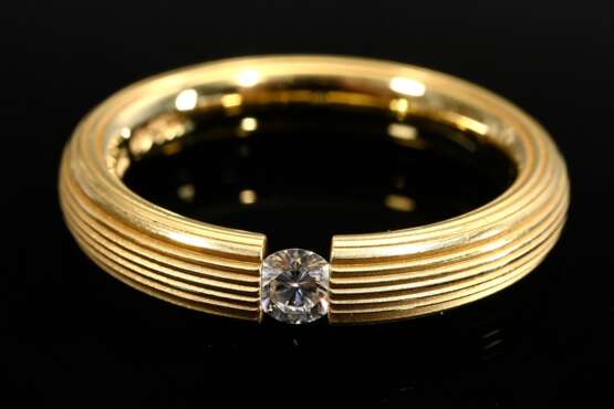 Niessing yellow gold 750 tension ring with grooved… - фото 2 Niessing yellow gold 750 tension ring with grooved… - фото 2