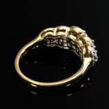 Delicate 750 yellow gold ring with 88 brilliant-cu… - photo 3