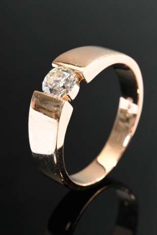 Modern Mahlberg rose gold 585 ring with brilliant … - фото 1 Modern Mahlberg rose gold 585 ring with brilliant … - фото 1