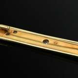Gelbgold 585 Stabnadel mit Brillanten in Weißgold … - Foto 2