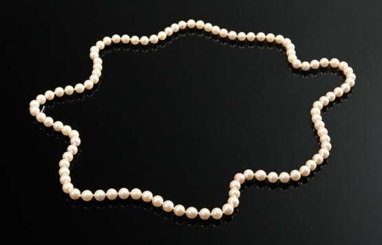 Endless cultured pearl necklace, 72.5g, L. 92cm, Ø… - фото 1 Endless cultured pearl necklace, 72.5g, L. 92cm, Ø… - фото 1