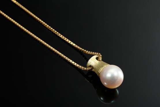 2 Teile Gelbgold 585 Schmuck: Anhänger mit Brillan… - Foto 3 2 Teile Gelbgold 585 Schmuck: Anhänger mit Brillan… - Foto 3