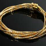Siebenreihiges Bicolor Gold 750 Armband, 44,5g, L.… - Foto 1