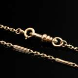 580 red gold watch chain, Vienna, circa 1900, 10.3… - фото 1