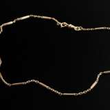 580 red gold watch chain, Vienna, circa 1900, 10.3… - фото 2