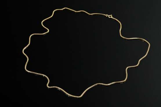 Yellow gold 585 Venetian chain, 9g, L. 60.8cm… - photo 1