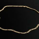 585 yellow gold flat chain with lobster clasp, 6.5… - photo 1