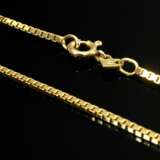 585 yellow gold Venetian chain, 6g, L. 40.5cm… - фото 1