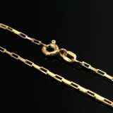 Delicate yellow gold 585 link chain, Italy, 1.9g, … - фото 1