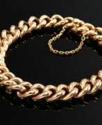 Produktkatalog. Rotgold 585 Rundpanzer Armband mit fest verbundene…