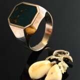 2 Various items of 333 yellow gold jewellery: sign… - фото 1