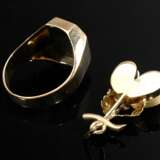 2 Various items of 333 yellow gold jewellery: sign… - фото 2