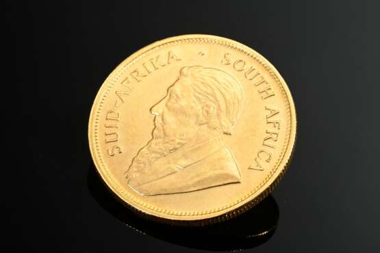 916 yellow gold Krugerrand coin ‘1 ounce South Afr… - photo 1