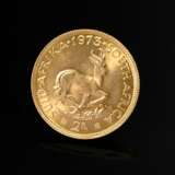 916 yellow gold coin ‘Krüger 2 Rand’ South Africa,… - photo 2