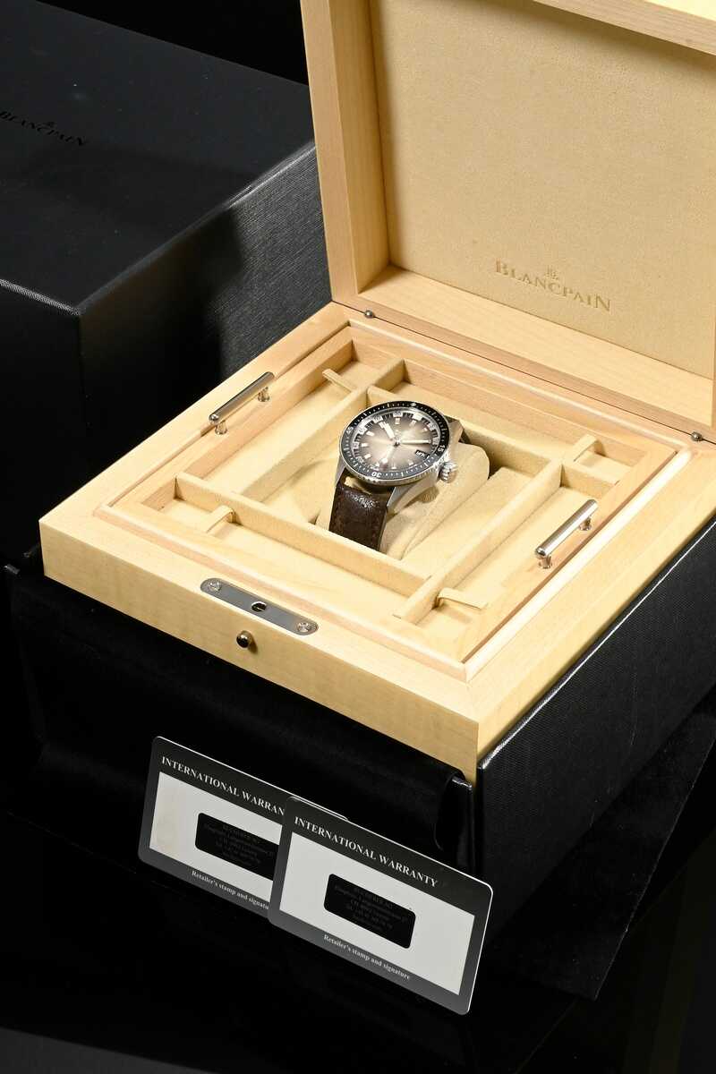 Blancpain steel ‘Fifty Fathoms Bathyscaphe Jour Da…