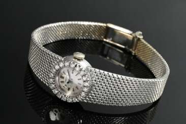 Certina white gold 750 evening watch with diamond …