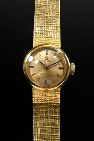 Small Omega yellow gold 750 ladies' wristwatch, ma… - фото 1 Small Omega yellow gold 750 ladies' wristwatch, ma… - фото 1