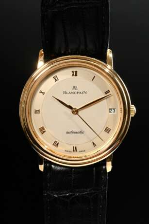 Blancpain yellow gold 750 ‘Villeret’ wristwatch, a… - фото 1 Blancpain yellow gold 750 ‘Villeret’ wristwatch, a… - фото 1