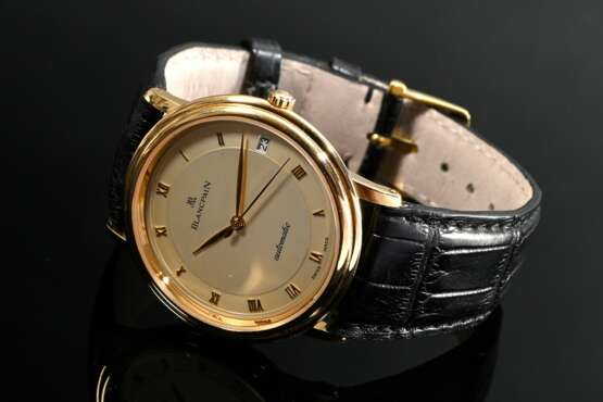 Blancpain yellow gold 750 ‘Villeret’ wristwatch, a… - фото 2 Blancpain yellow gold 750 ‘Villeret’ wristwatch, a… - фото 2