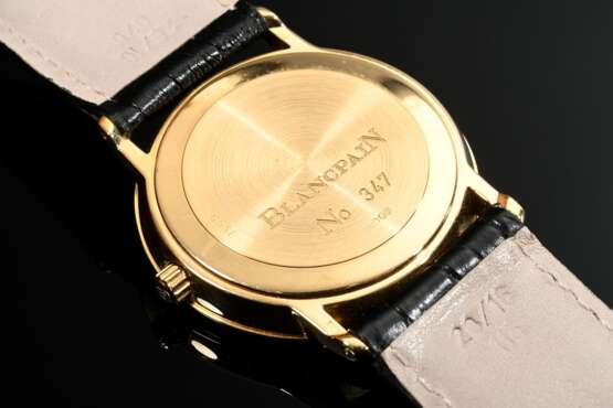 Blancpain yellow gold 750 ‘Villeret’ wristwatch, a… - фото 3 Blancpain yellow gold 750 ‘Villeret’ wristwatch, a… - фото 3